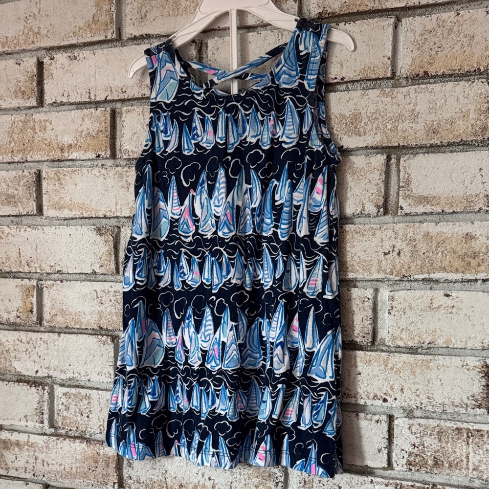 Lilly Pulitzer Girls Shift Dress Size XS 2-3